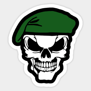 Military skull Sticker